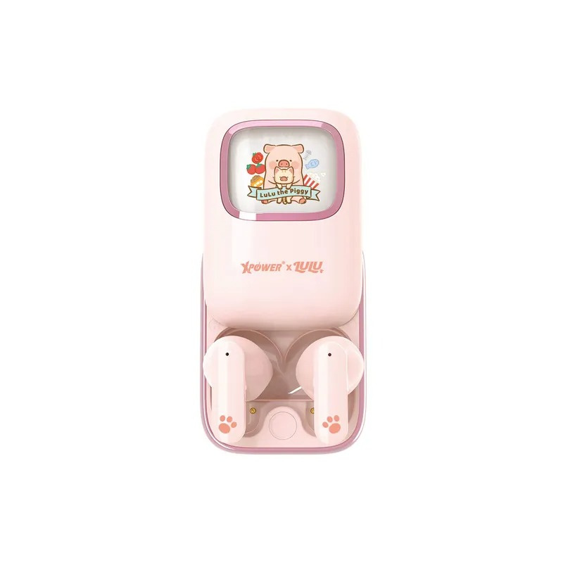 XPower x 罐頭豬Lulu🐷發光TWS無線藍牙5.3耳機
