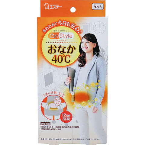 雞仔牌 ON-STYLE 暖腹貼 40度加熱貼 5張