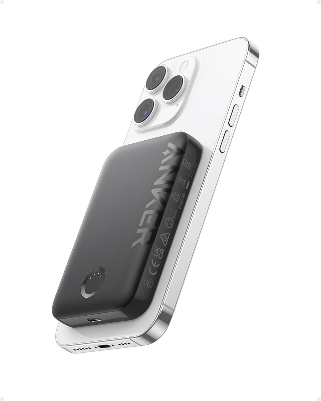 Anker 321 MagGo Battery (PowerCore Magnetic 5K)5,000mAh 磁吸無線便攜式充電器 (A1616)