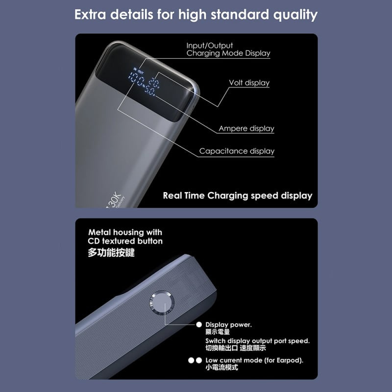 EGO Hyper² 30K 30000mAh 130W PD 行動電源