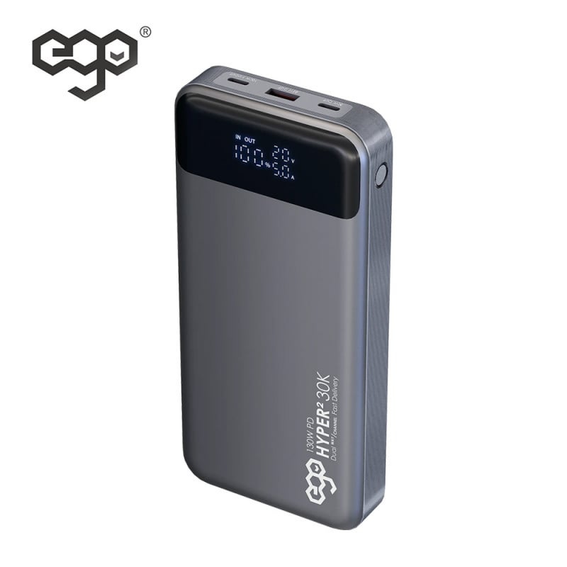 EGO Hyper² 30K 30000mAh 130W PD 行動電源