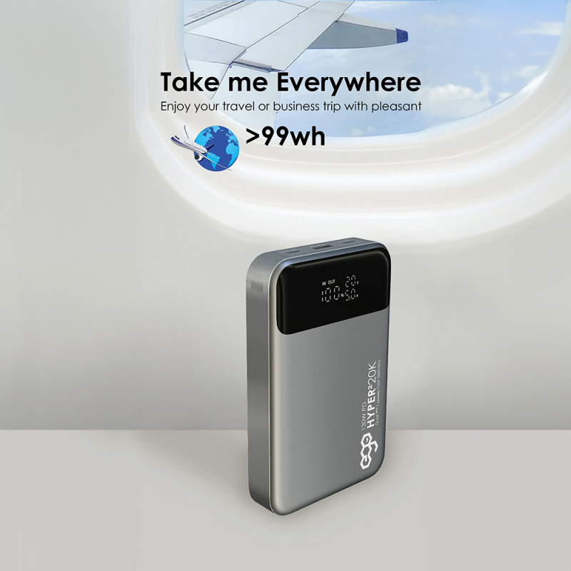 EGO Hyper² 20K 20000mAh 130W PD 行動電源