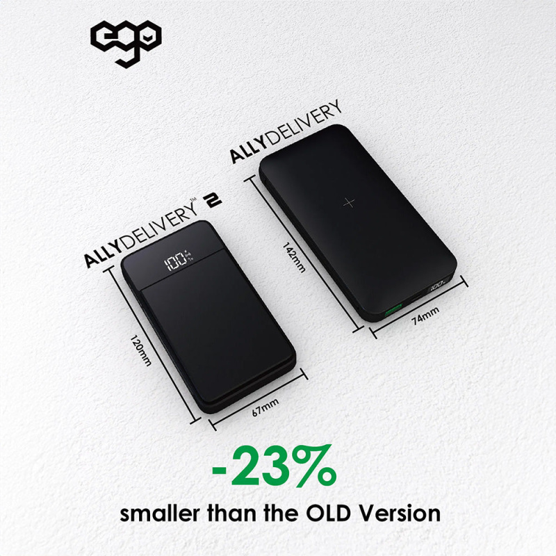 EGO AllyDelivery 2 @Magsafe 12000mAh 內置線行動電源