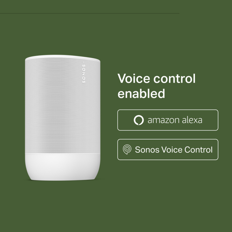 Sonos Move 2 可攜式無線智能揚聲器｜WiFi 藍牙 [2色]