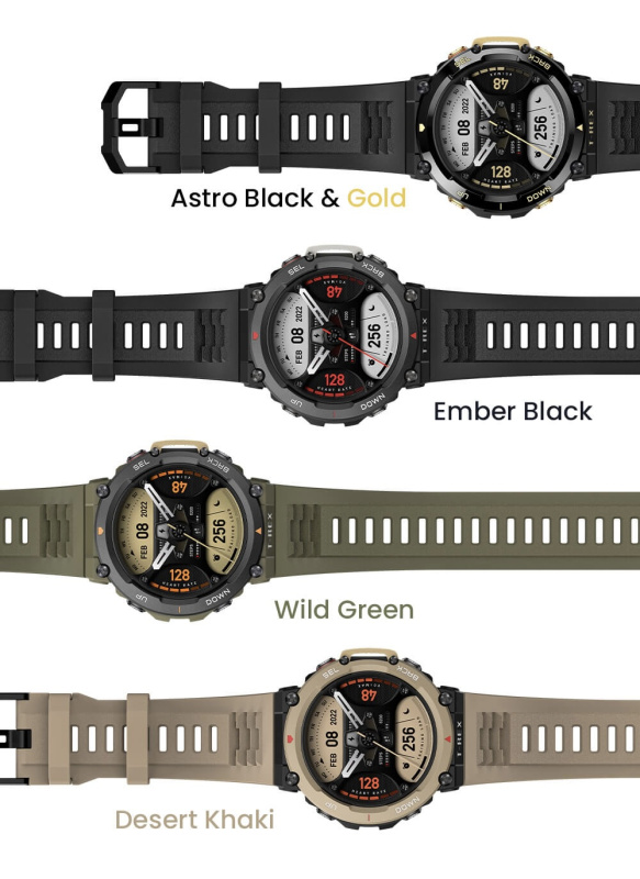 Amazfit T-Rex 2 Rugged Outdoor GPS智能手錶
