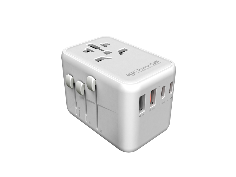 EGO 70W Travel 氮化鎵 4USB 旅行轉換插頭
