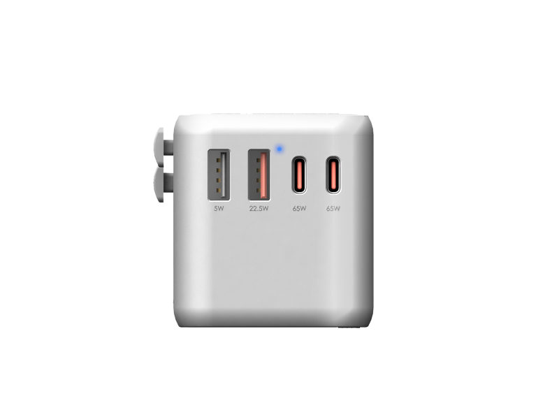 EGO 70W Travel 氮化鎵 4USB 旅行轉換插頭