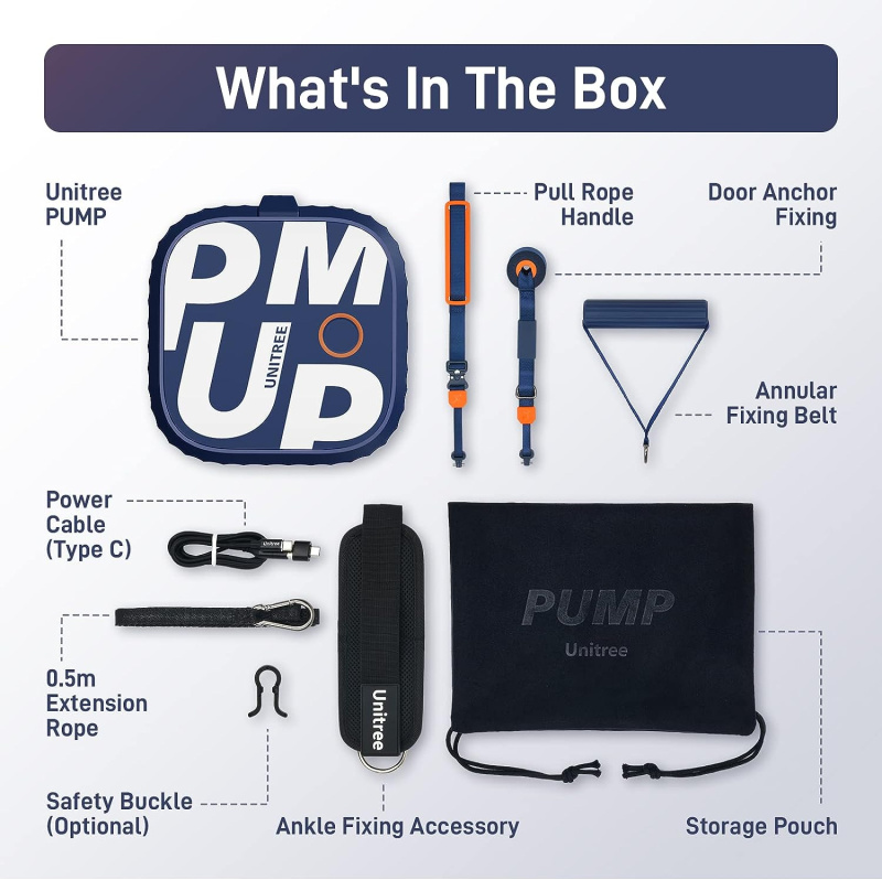 Unitree Pump Pro 健身泵 (2-20kg)
