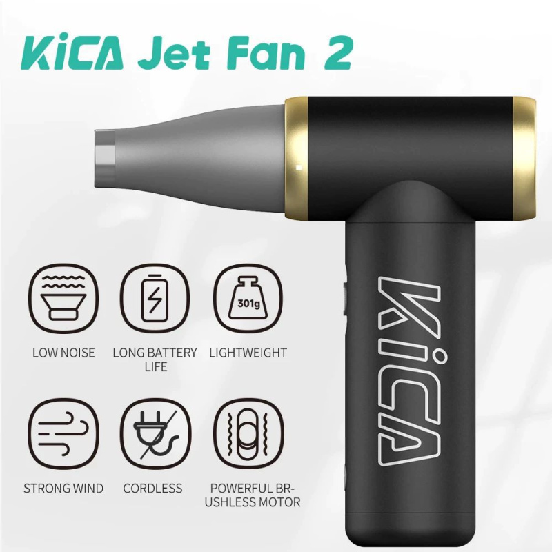 KICA Jet Fan 2 手持渦輪扇 [ 3色 ]