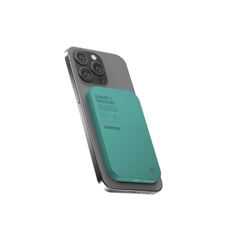 Momax Q.Mag X 5000mAh超薄磁吸流動電源 [IP116]