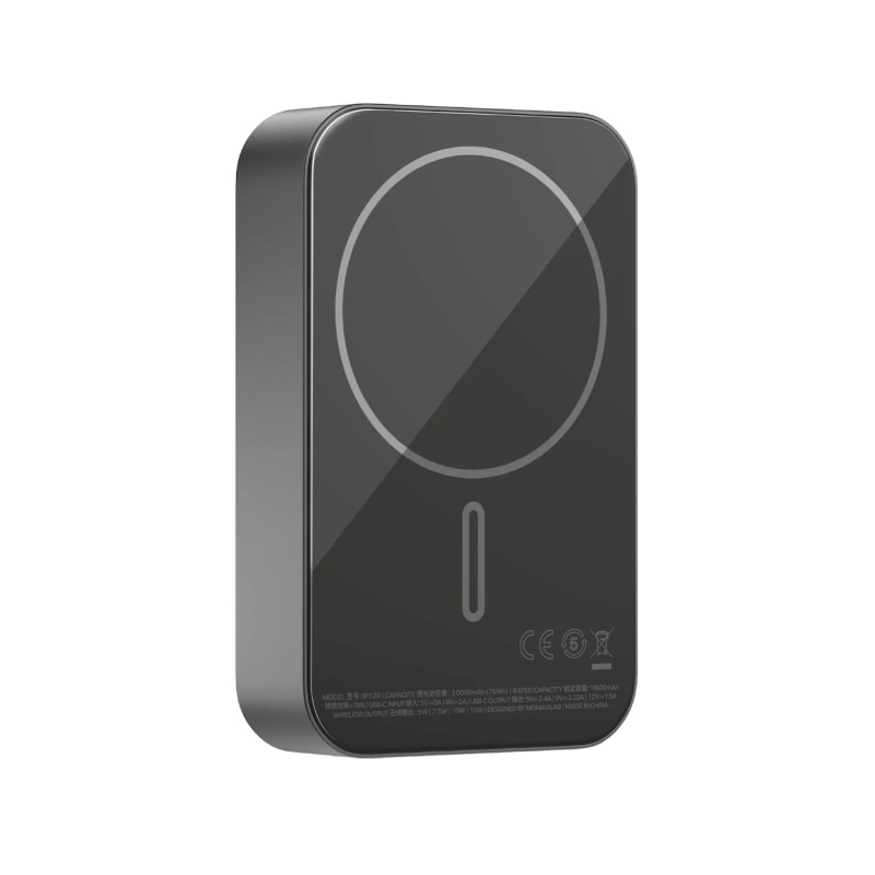MOMAX Q.Mag X2 20000mAh超薄磁吸流動電源 IP120