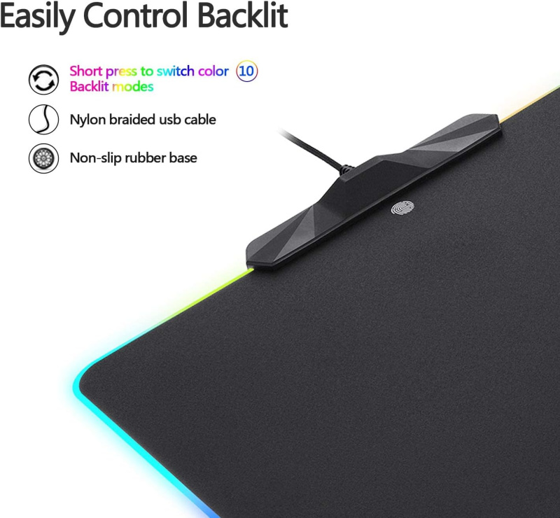 Motospeed P98 RGB Gaming Mouse Pad 電競滑鼠墊