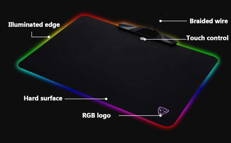 Motospeed P98 RGB Gaming Mouse Pad 電競滑鼠墊