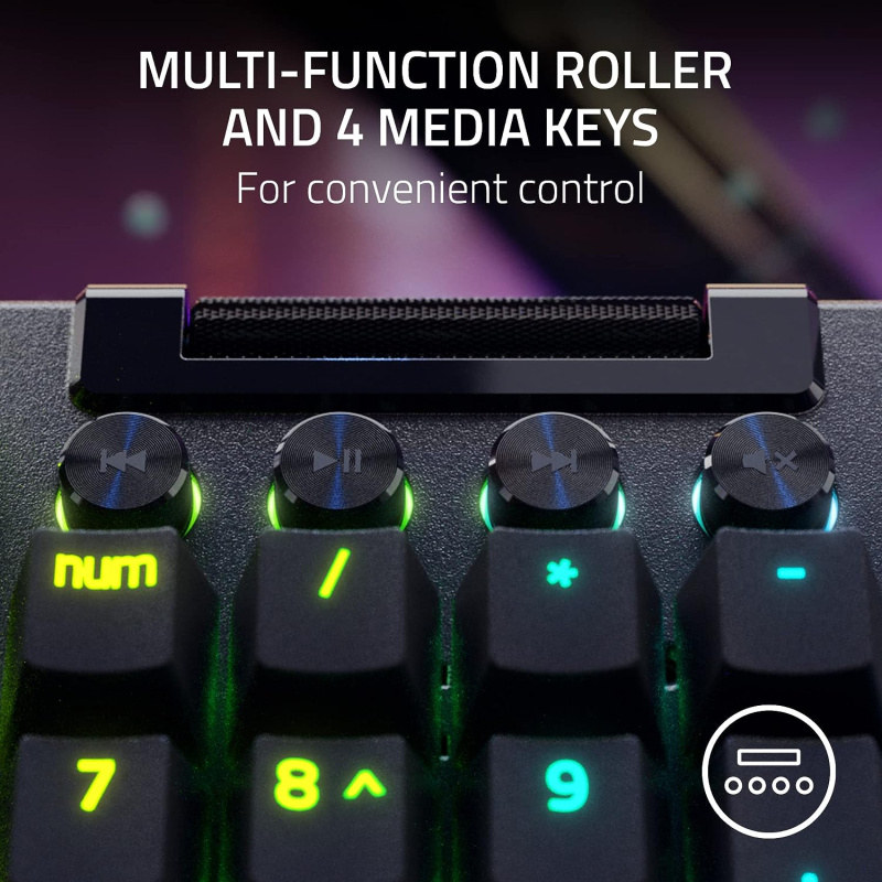 Razer BlackWidow V4 Pro 電競機械鍵盤
