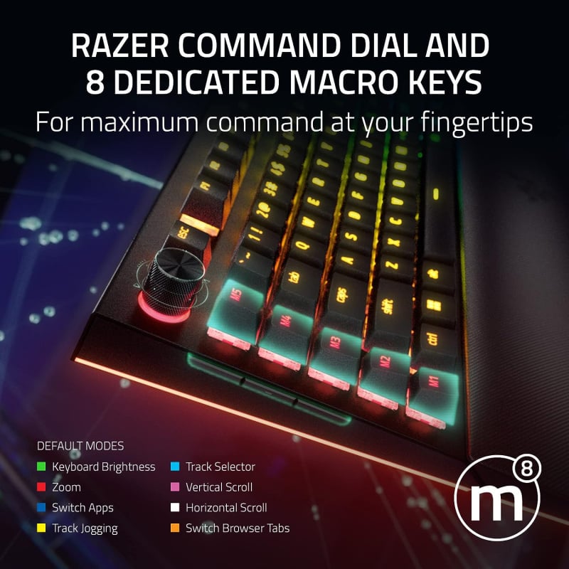 Razer BlackWidow V4 Pro 電競機械鍵盤