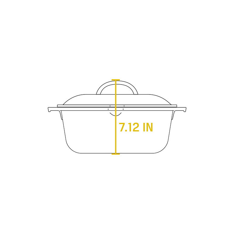 Lodge 12.25英寸鑄鐵鍋 (荷蘭烤箱) L10DOL3