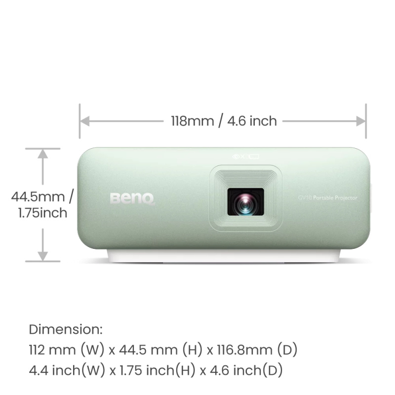 BenQ LED 微型行動投影機 [GV10]