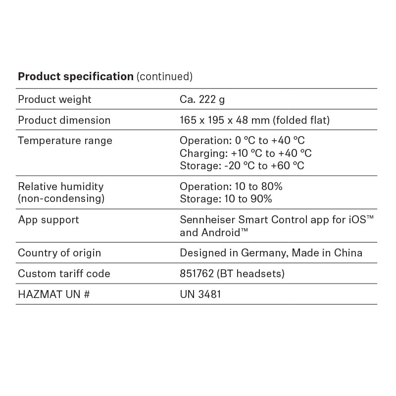 【新品上市】Sennheiser ACCENTUM Wireless 無線頭戴式耳機 (原裝行貨一年保養) 【新品上市】Sennheiser ACCENTUM Wireless 無線頭戴式耳機 (原裝行貨一年保養)