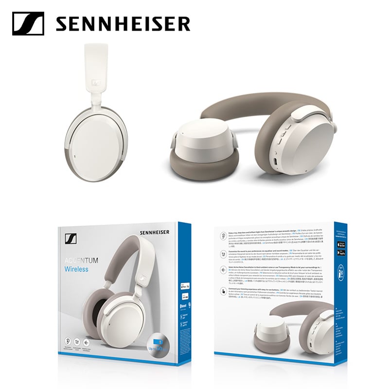 【新品上市】Sennheiser ACCENTUM Wireless 無線頭戴式耳機 (原裝行貨一年保養) 【新品上市】Sennheiser ACCENTUM Wireless 無線頭戴式耳機 (原裝行貨一年保養)