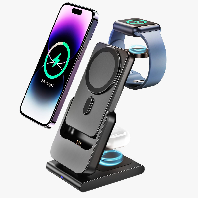 PowLord 3合1 多功能充電座 W17-MT PRO【原裝行貨一年保養】