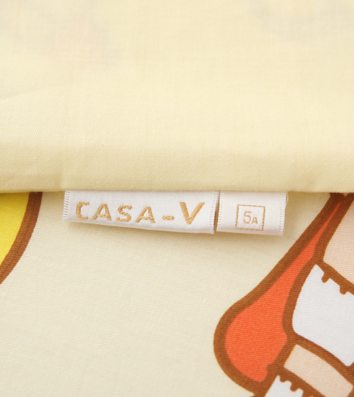 CASA-V x 小老頭江大叔 純棉印花被袋套裝 (OJ001)