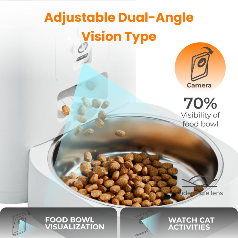 HHOLove iPet Smart Feeder 智能自動餵食器(鏡頭+WiFi+6L)