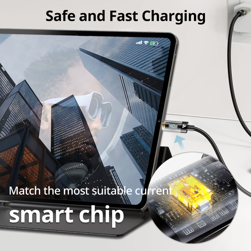 SUPERV RT100 USB-C to USB-C Cable 100W PD100W Fast Charging 120cm