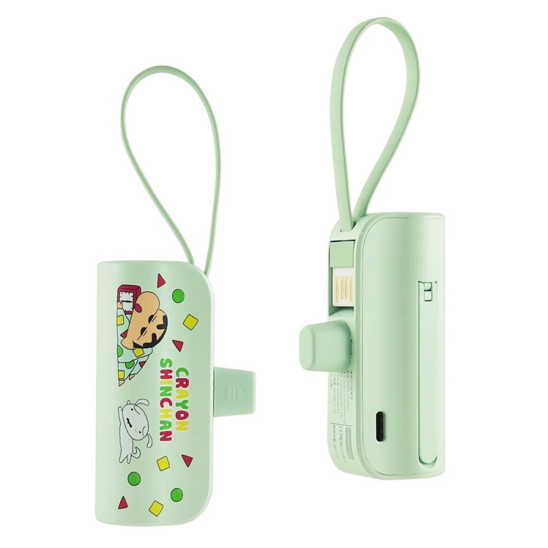 蠟筆小新 5000mAh 膠囊支架口袋快充行動電源 XPRO-PB5000/XPRO-PB5000C