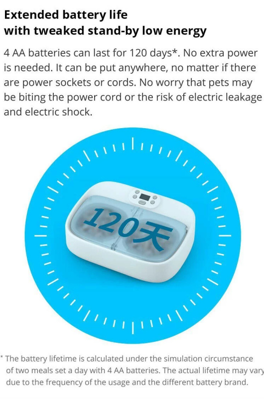 PETONEER PF003 TWO-MEAL FEEDER 雙餐餵食器