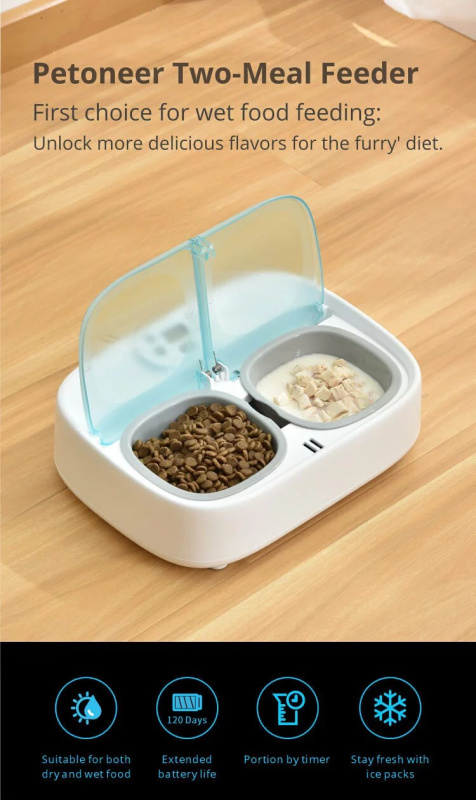 PETONEER PF003 TWO-MEAL FEEDER 雙餐餵食器