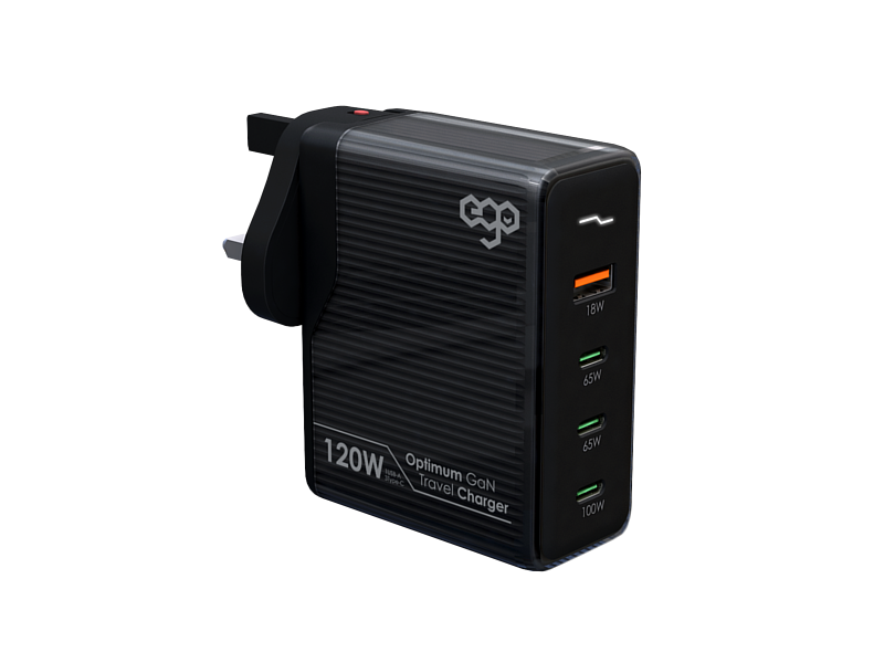 EGO 120W Optimum GaN 4USB 旅行充