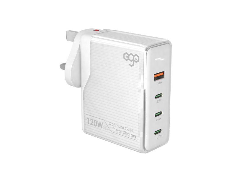EGO 120W Optimum GaN 4USB 旅行充
