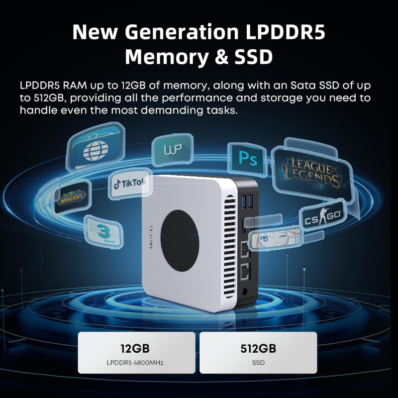 Chuwi 馳為 LarkBox X 2023 Mini-PC [Intel N100, 12+512GB SSD] [CS-CLBN100]