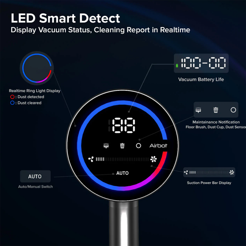 Airbot Hypersonics MAX 33000Pa 拖地吸塵二合一無線吸塵機