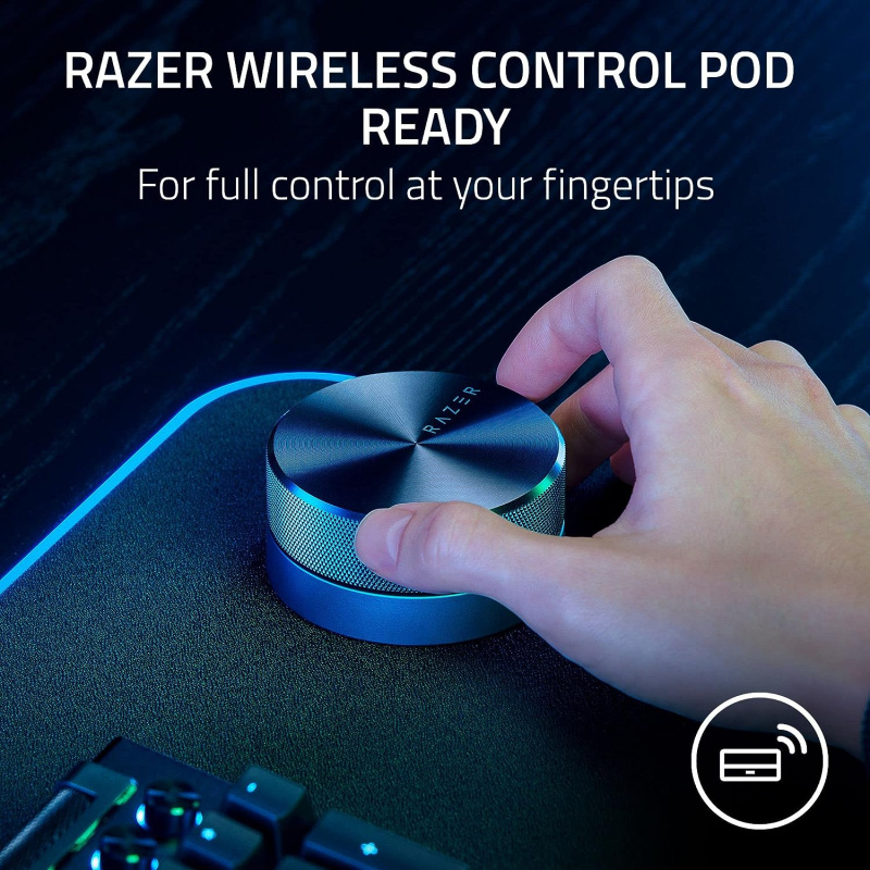 Razer Nommo V2 Pro 全音域 2.1 電腦遊戲喇叭與無線重低音揚聲器