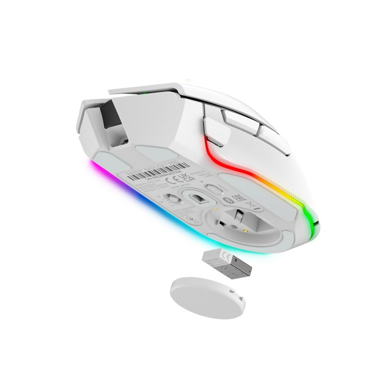 Razer Basilisk V3 Pro 無線遊戲滑鼠 (黑/白色)