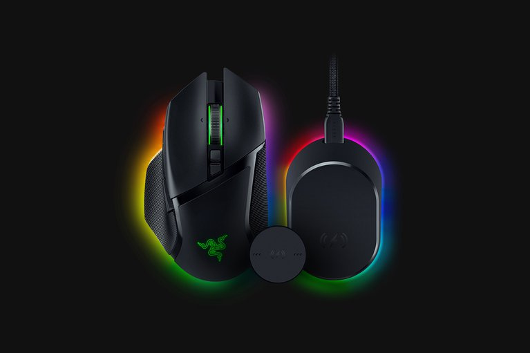 Razer Basilisk V3 Pro 無線遊戲滑鼠 (黑/白色)