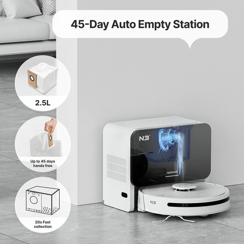 Neakasa NoMo N3 Robot Vacuum Cleaner 吸塵機械人 N3
