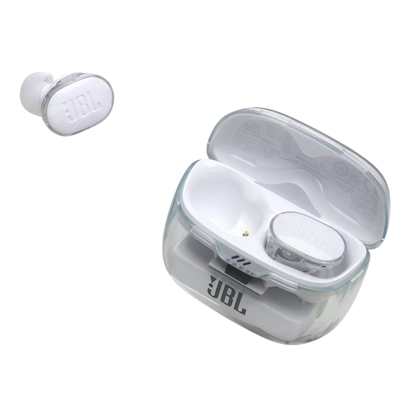 【新款上市】JBL Tune Buds 真無線降噪耳機 Ghost Editon(透明黑/白)【原裝行貨一年保養】