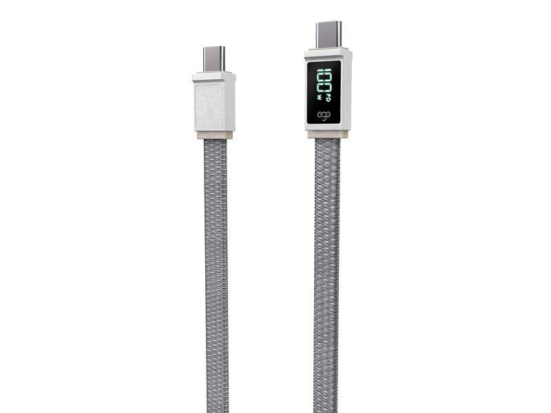 EGO Wiry Max 100W C to C 即時速度顯示充電線