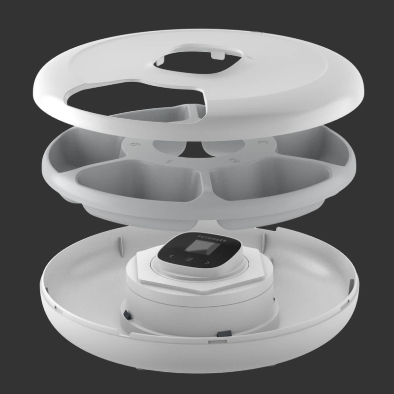 Petoneer PF006 控制定時多餐寵物餵食器