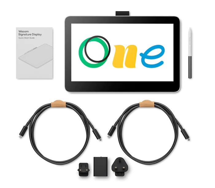 Wacom One 13 touch 創作手寫可觸控液晶顯示器 (DTH134W4D) (DTH134W0C)