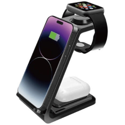 Infinity T3 Plus 3合1 無線充電座 (支持iPhone，Apple Watch, Airpods 同時充電)