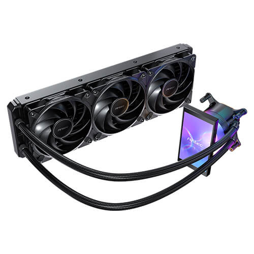 ANTEC VORTEX VIEW 360 ARGB Liquid CPU Cooler with Rotatable LCD Display