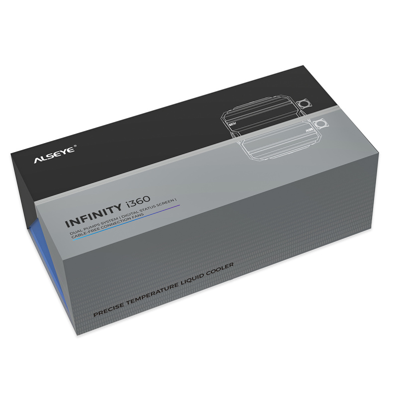 ALSEYE INFINITE i360 360MM AIO BLACK / WHITE