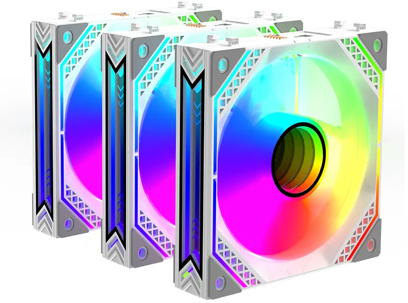ALSEYE Alseye Mirror III Interlocking Fan Kit (3PACK) - BLACK / WHITE