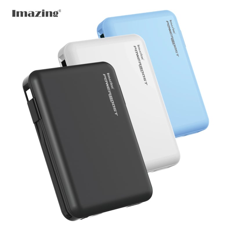 【現貨發售】Imazing 自帶線 MagSafe 磁吸無線充電移動電源 10000mAh KT-D012【原裝行貨一年保養】