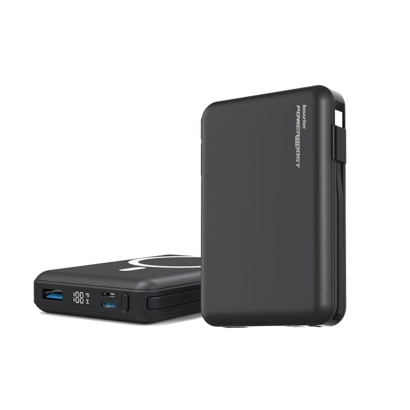 【現貨發售】Imazing 自帶線 MagSafe 磁吸無線充電移動電源 10000mAh KT-D012【原裝行貨一年保養】