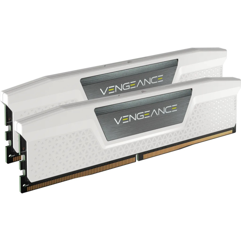 Corsair VENGEANCE® 32GB (2x16GB) DDR5 DRAM 6000MT/s C36 AMD EXPO & Intel XMP  Memory Kit — Black / White ( CMK32GX5M2E6000Z36 / CMK32GX5M2E6000Z36W )