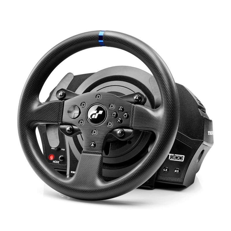 Thrustmaster 圖馬思特 T300 RS (GT Edition) 賽車方向盤+腳踏